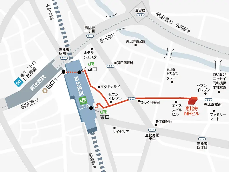 アクセスマップ